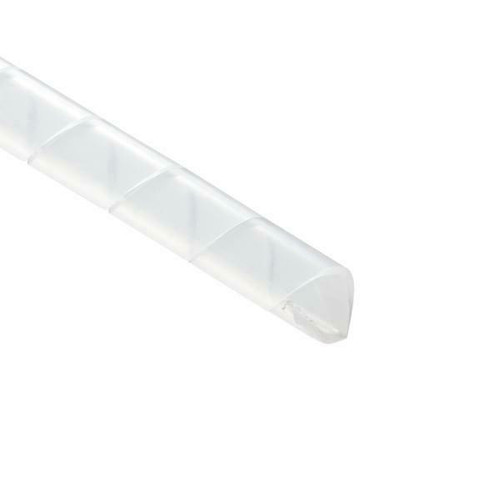 Spiral Wrap, Natural, 1/4 Inch, PE, 100ft/roll, 2NFP9C