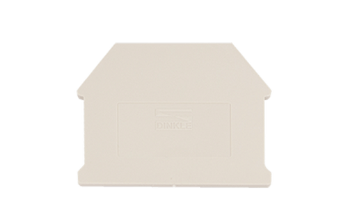 Terminal Block End Cover, Screw Clamp, for DK10N Series, Beige, DK10NC