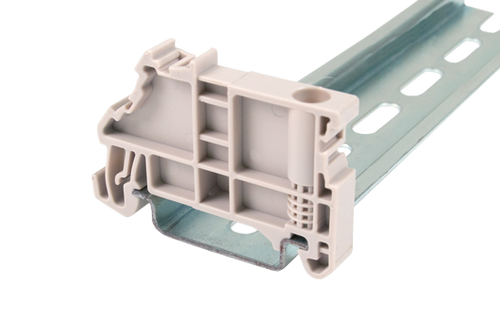 End Bracket (End Stop), Screwless, for TS-35 DIN Rail, SS2N