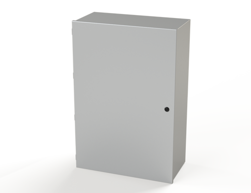 Enclosure, Nema 1, 36X24X12, Hinged Cover SCE-36N2412LP