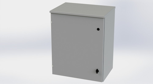 Enclosure, Nema 3R, 30X24X16, Hinged Cover SCE-30R2416LP