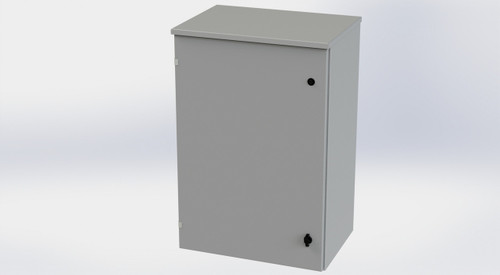 Enclosure, Nema 3R, 36X24X16, Hinged Cover SCE-36R2416LP
