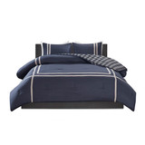 Free Shipping! Dark Blue Reversible Comforter Set by Intelligent Design Free Shipping! Dark Blue Reversible Comforter Set by Intelligent Design