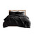 Black Plush  Comforter Set-DS-Free Shipping!