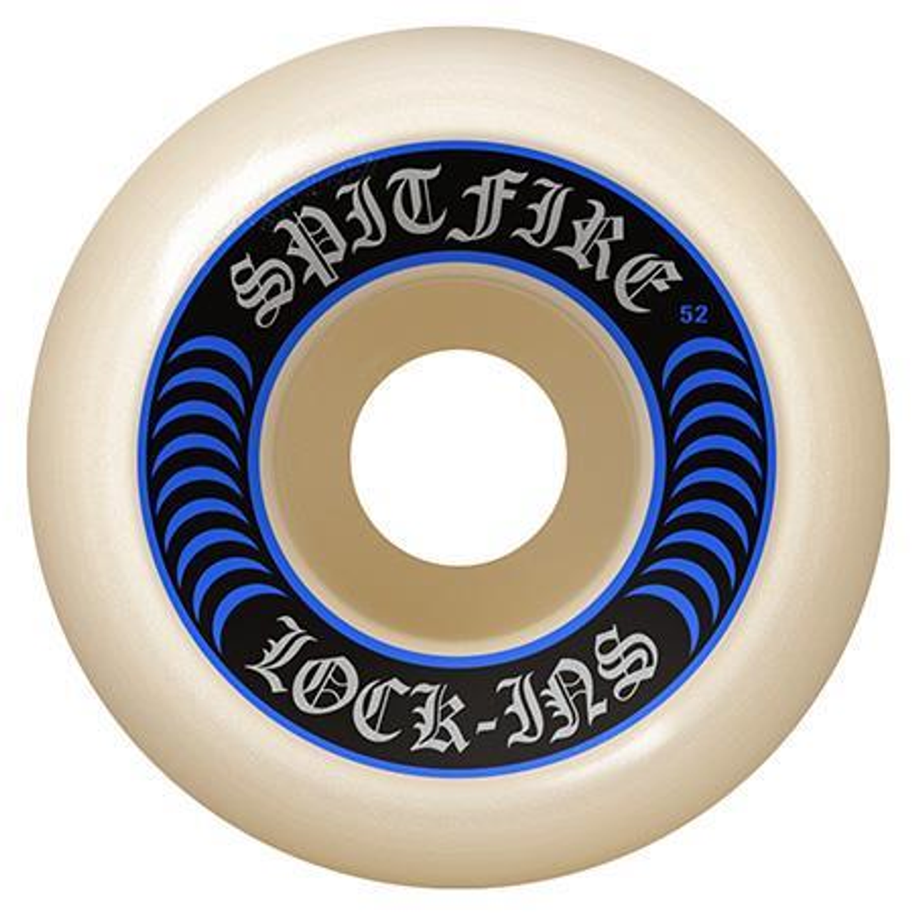 SPITFIRE FORMULA FOUR LOCK INS BLUE 52MM 99D (Set Of 4)