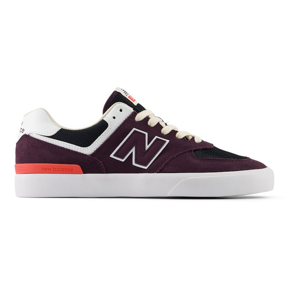 Balance 574 New Balance X Burgundy New Balance Numeric 574 Vulc - Main Image