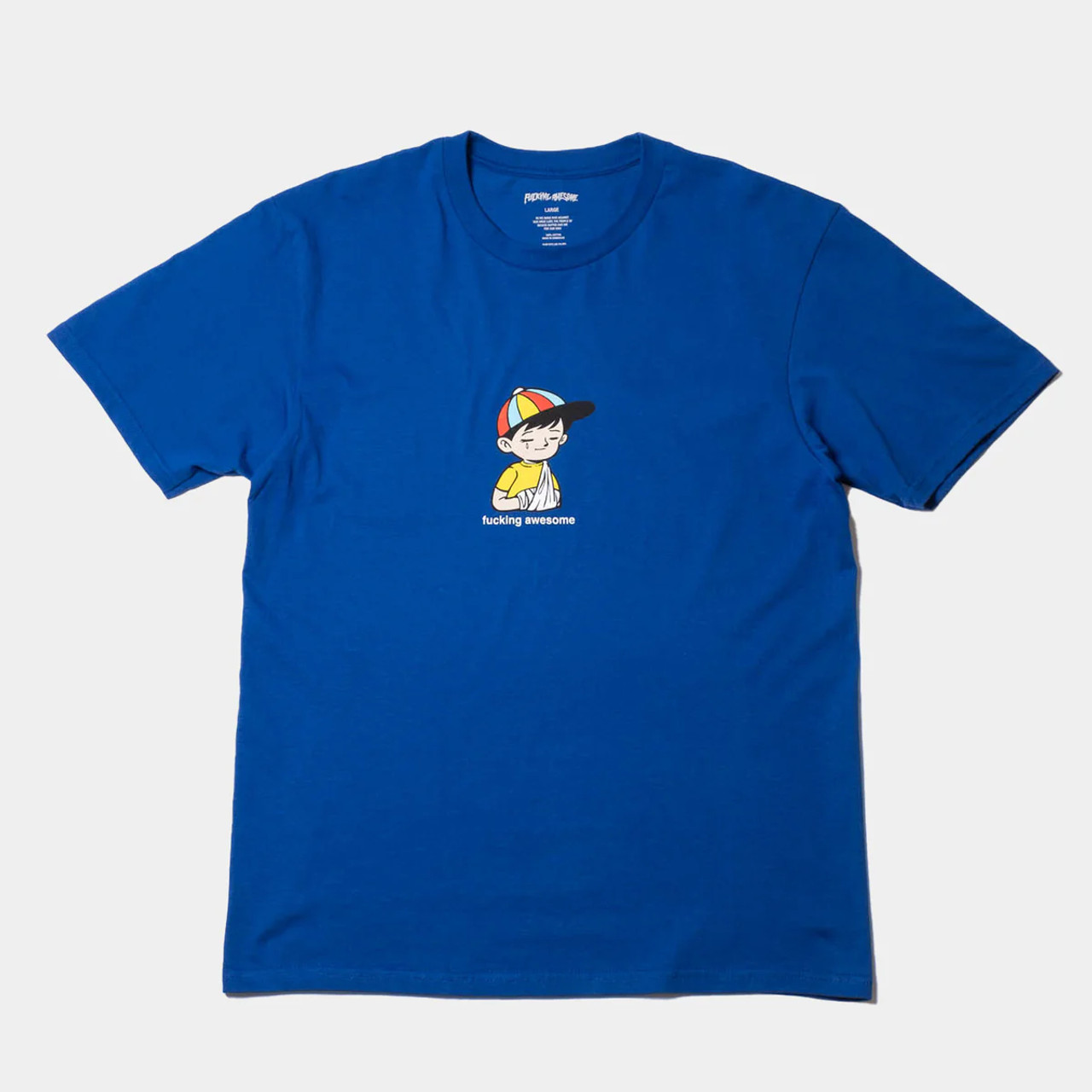 【FUCKING AWESOME】 WANTO KID TEE Fucking Awesome WANTO KID TEE T-shirt (Royal)