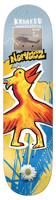 KROOKED NARVAEZ BURDS DECK 8.38