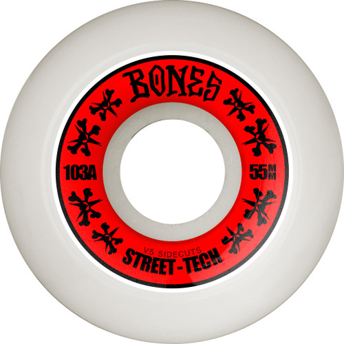 BONES STF SIDECUTS V5 55MM 103A (SET OF 4)