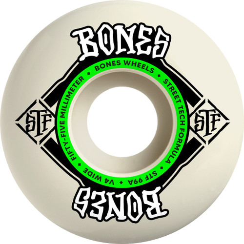 BONES STF WIDECUTS V4 55MM 99A (SET OF 4)