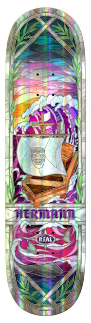 REAL HERMANN HOLOGRAPHIC RAINBOW CATHEDRAL DECK 8.38