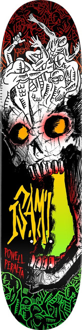 POWELL ISAMU YAMAMOTO SKULL DECK 8.0