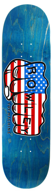 TOY MACHINE GEOFF ROWLEY OLD GLORY DECK 8.5