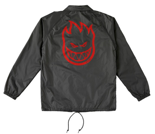 SPITFIRE BIGHEAD FILL BLACK/RED WINDBREAKER JACKET