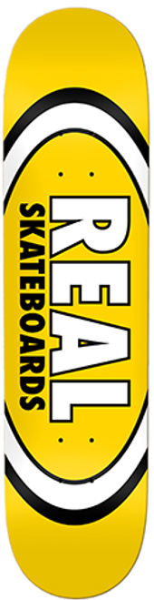 REAL TEAM CLASSIC OVAL YELLOW DECK 8.06