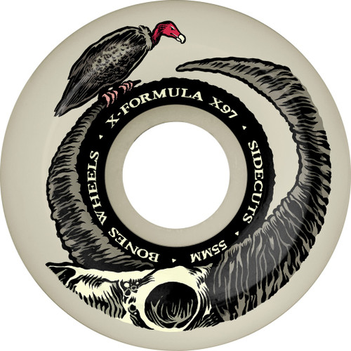 BONES X-FORMULA FLOOR HORNS V5 SIDECUT 55MM 97A (Set of 4) BONES X-FORMULA FLOOR HORNS V5 SIDECUT 55MM 97A (Set of 4)