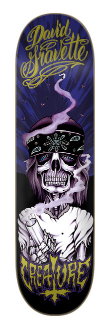 CREATURE Gravette Hippie Skull 20th Pro 8.3" Deck