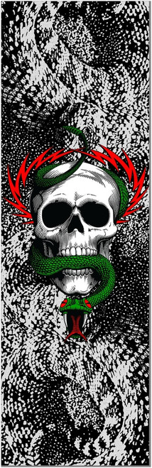 POWELL PERALTA 10.5" X 33" MCGILL SKULL AND SNAKE CLEAR SHEET