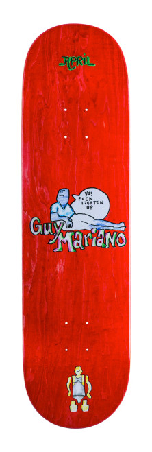 APRIL 8.5" GUY BY GONZ - RED DECK