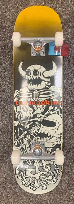 TOY MACHINE DEAD MONSTER COMPLETE 8.0 YELLOW