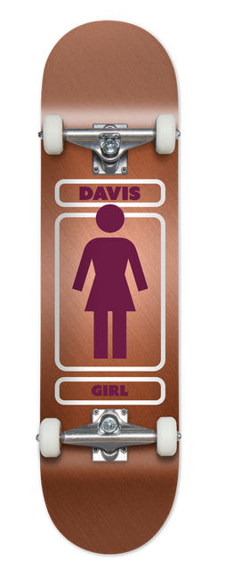 GIRL DAVIS METALLS COMPLETE 8.25
