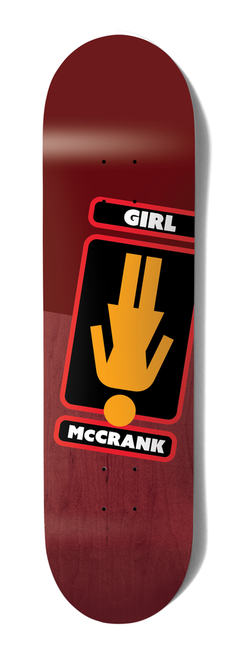 GIRL MCCRANK OOPS OG TWIN TAIL DECK 8.5
