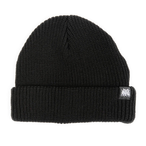 METAL LOGO FLIP BEANIE