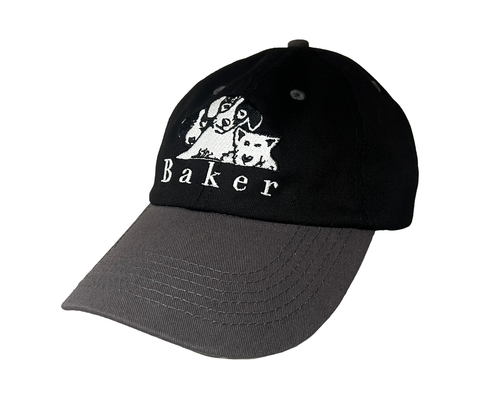 BAKER WHERE MY DOGS AT? SNAPBACK HAT BLACK