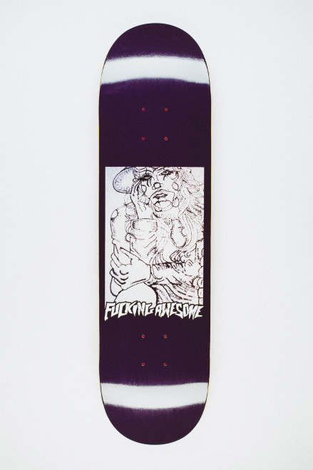 Fucking Awesome 8.38" Louie Lopez Mural Deck SHAPE 2