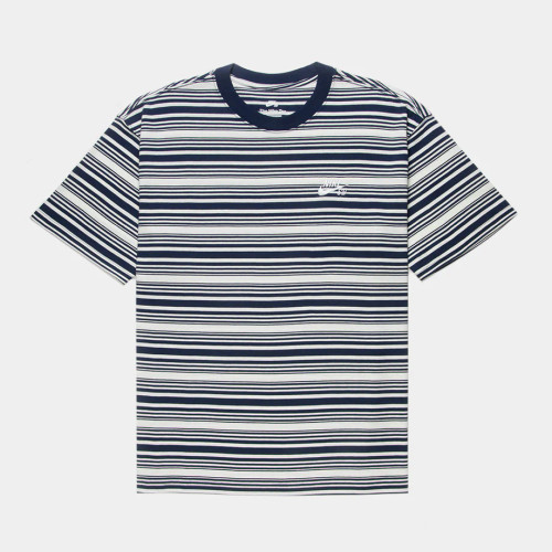 Nike SB Striped T-Shirt  (Midnight Navy)