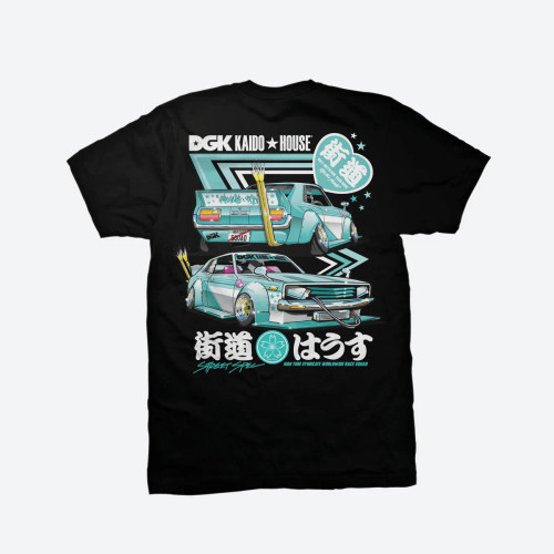 DGK x Kaido House Zokusha T-Shirt (Black)