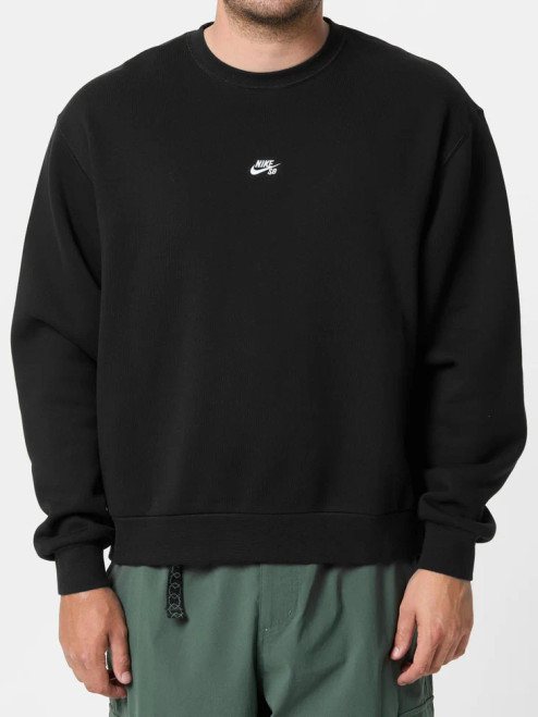 Nike SB Essential Logo Crew Sweatshirt (Black)