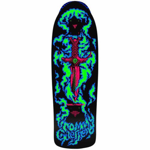 Powell Peralta Bones Brigade 14th Series Tommy Guerrero Reissue Deck 9.6" x 29.18" Blacklight 