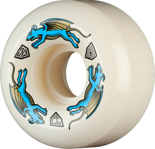POWELL DRAGON FORMULA BLUE NANO RATS AV5 52MM X 30MM 97A (Set of 4)