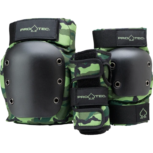 STREET GEAR 3-PACK - OPEN BACK - CAMO YOUTH MEDIUM