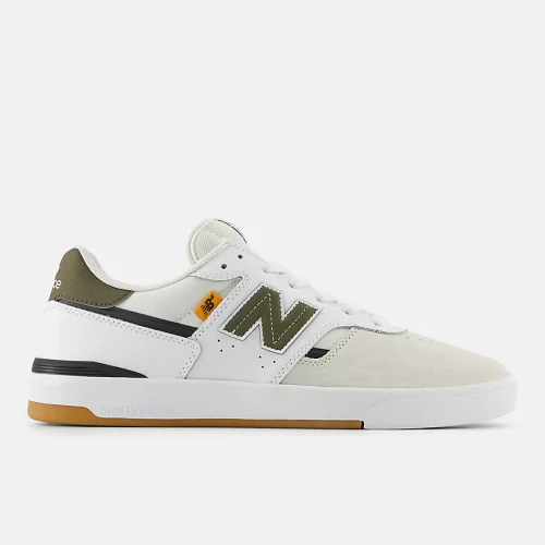 New Balance Jamie Foy 306 Cup (White/Dark Moss)