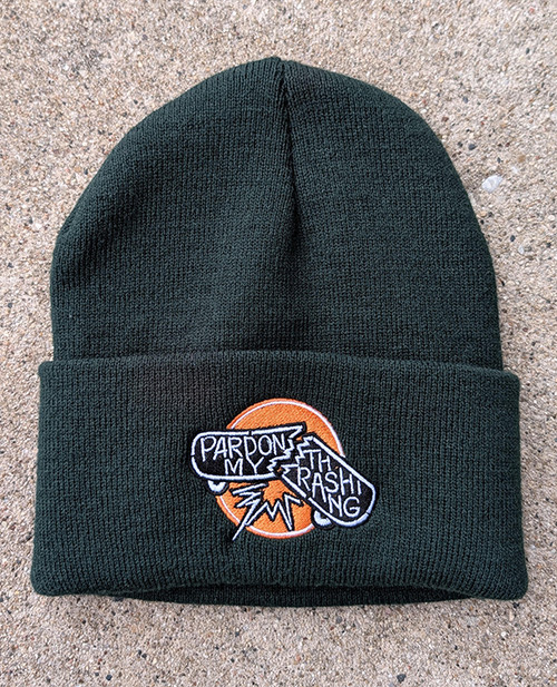 PMT Beanie Full Color Logo Green