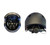 COMMONWEALTH BLACK HELMET MEDIUM