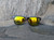 Glassy Sunglasses Deric Black (Gold Lens)