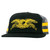 ANTI-HERO BASIC EAGLE SNAPBACK HAT BLACK/CHARCOAL/YELLOW