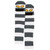 TOY MACHINE MONSTER BIG STRIPE SOCKS GREY