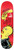 KROOKED GEERING GUEST PUNX TRUE FIT DECK 8.50