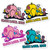 BLACK LABEL PINK ELEPHANT SMALL 2.0 X 1.6 STICKER