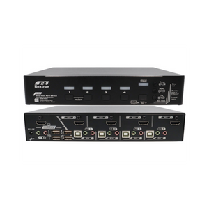 Rextron 4 Ports 4K HDMI Full-Screen Split View KVM Switch With Seamless Switch, PIP, Quad-View Rextron 4 Ports 4K HDMI Full-Screen Split View KVM Switch With Seamless Switch, PIP, Quad-View
