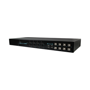 Rextron 8 Ports 4K HDMI KVM Switch With Mouse-Switching Mode, USB, Hotkey Control Rextron 8 Ports 4K HDMI KVM Switch With Mouse-Switching Mode, USB, Hotkey Control