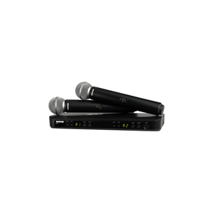 Shure BLX288A/SM58 Dual Channel Wireless Handheld Microphone System Shure BLX288A/SM58 Dual Channel Wireless Handheld Microphone System