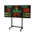 197cm wide multi sport digital scoreboard wall mounted in high school gym