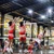 197cm wide multi sport digital scoreboard wall mounted in high school gym