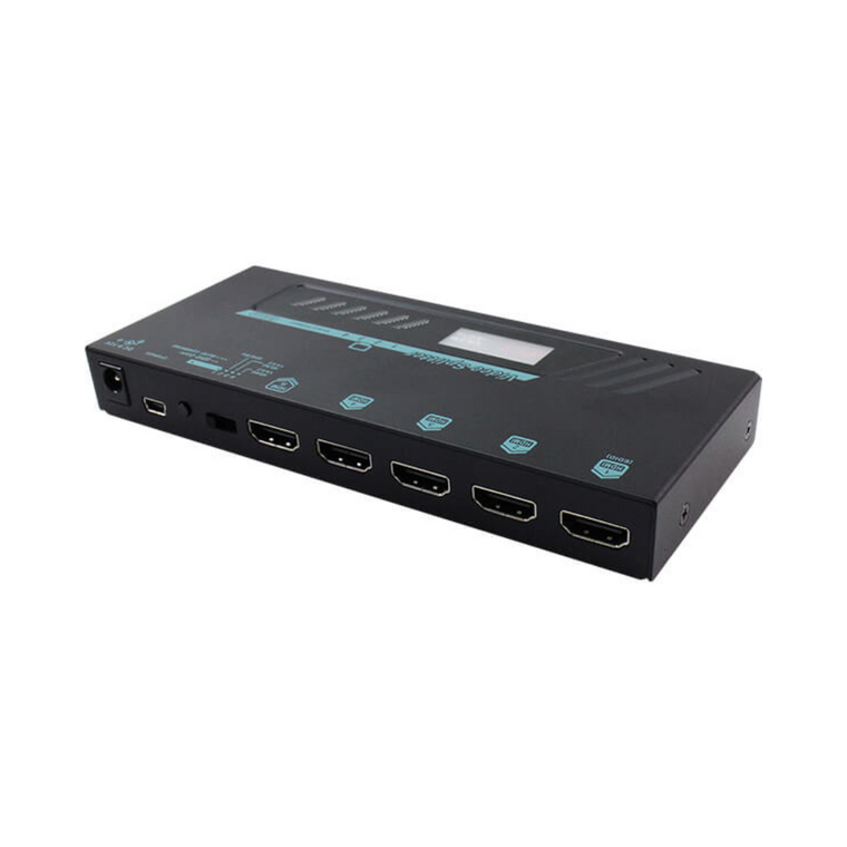 Rextron 4 Ports True 4K HDMI Video Splitter With EDID And HDCP