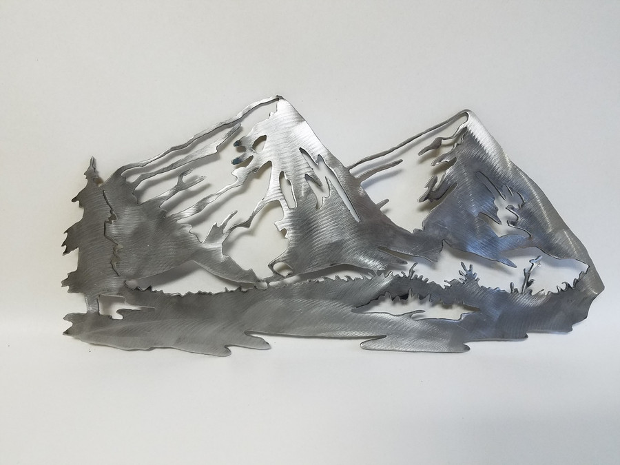 Metal Art: Majestic Mountains